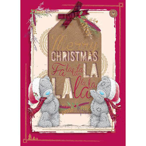 Merry Christmas Me to You Bear Christmas Card £1.79